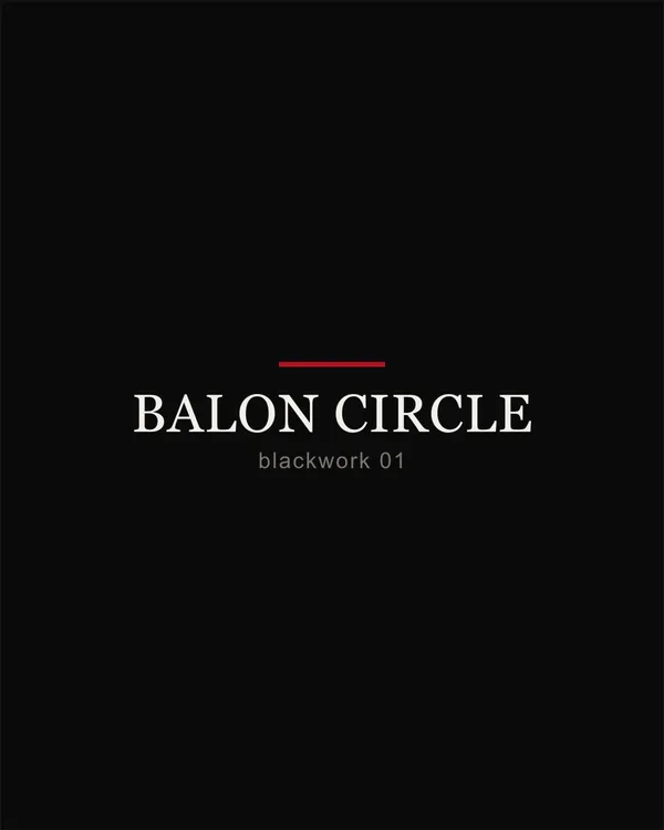 blackwork dövme, Balon Circle İstanbul