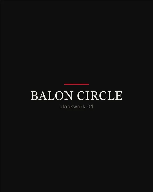 blackwork dövme, Balon Circle İstanbul